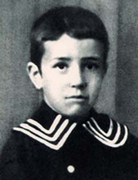 Foto di Helenio Herrera da bambino