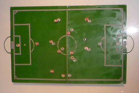 Herrera's magnetic strategy board